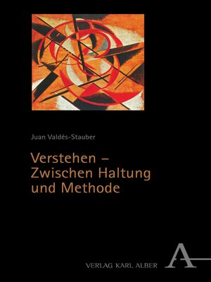 cover image of Verstehen – Zwischen Haltung und Methode